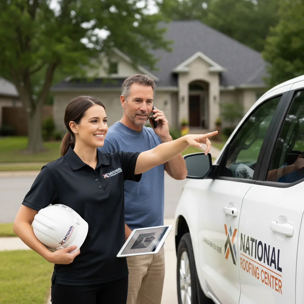 National Roofing Center customer support in Vickery